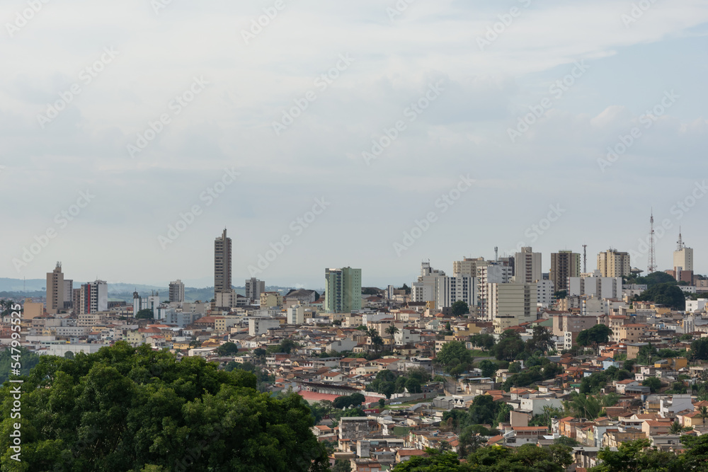 A cidade de Varginha, sul de Minas Gerais, Brasil