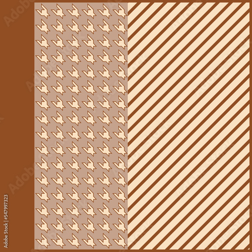 fashionable pattern design for the scarf