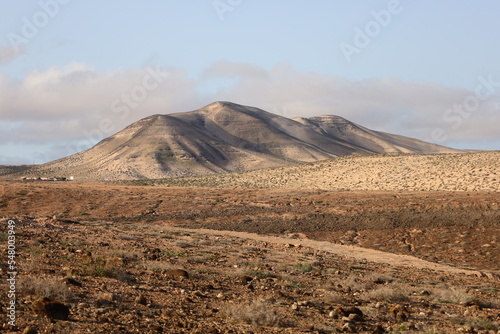 View on mountain in Natural Park of Jand  a to Fuerteventura    Natural Park of Jand  a      