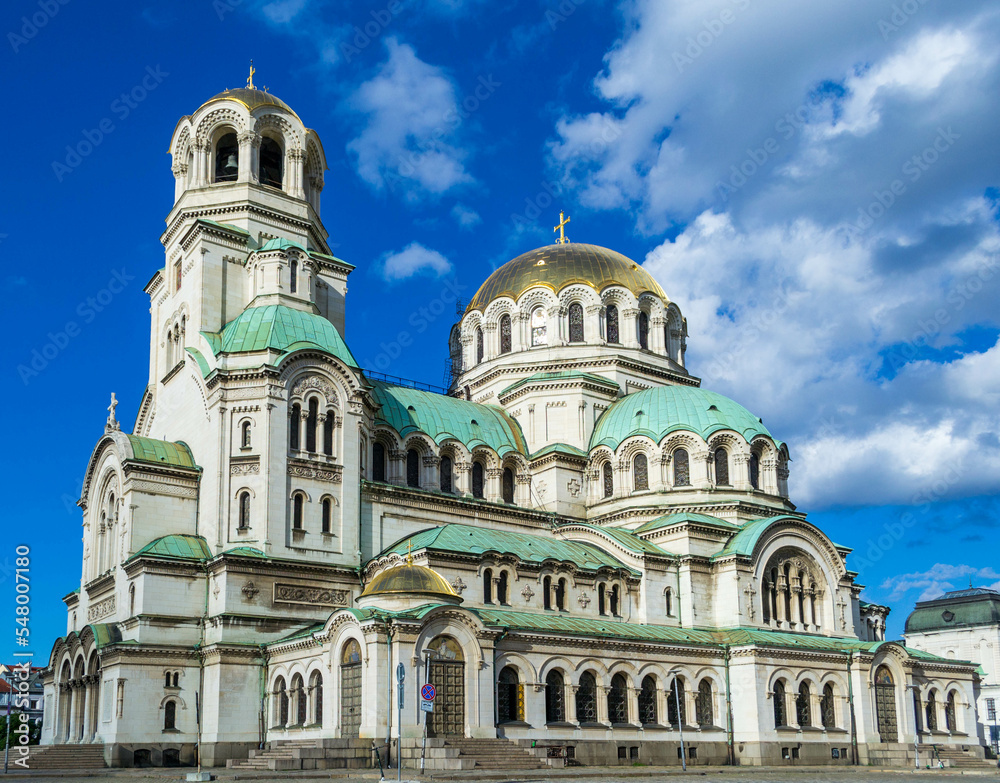St. Alexander Nevsky Cathedral in Sofia, Bulgaria. St. Alexander Nevsky Cathedral in Sofia, Bulgaria.