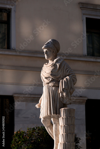 Marble statue of Pericles i...