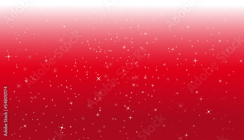 bannière fond dégradé rouge et blanc étoilé
