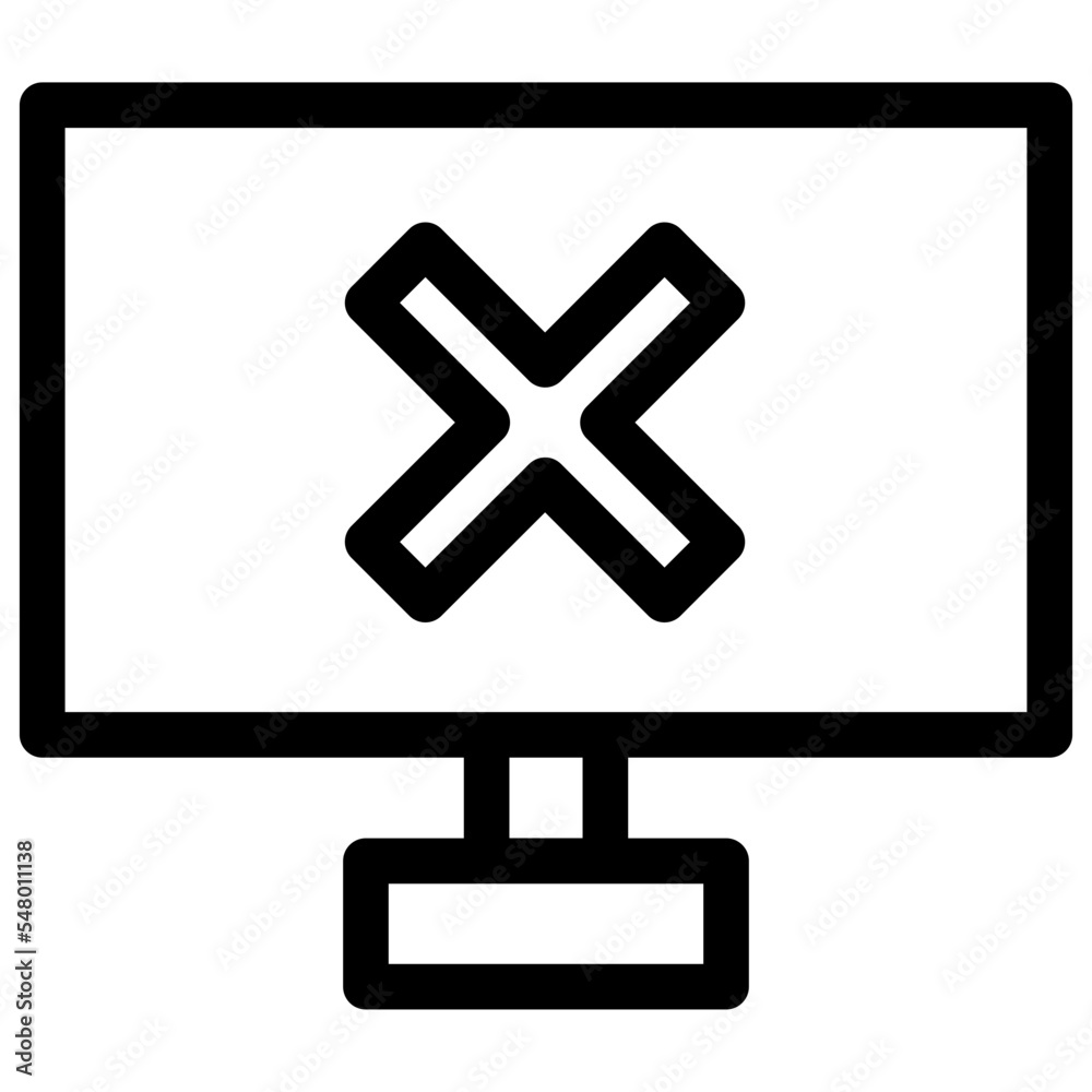 Obraz premium monitors icon