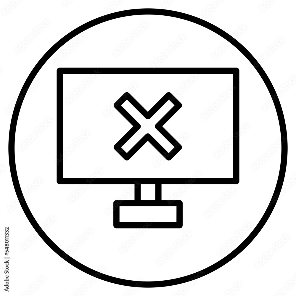 Obraz premium monitors icon