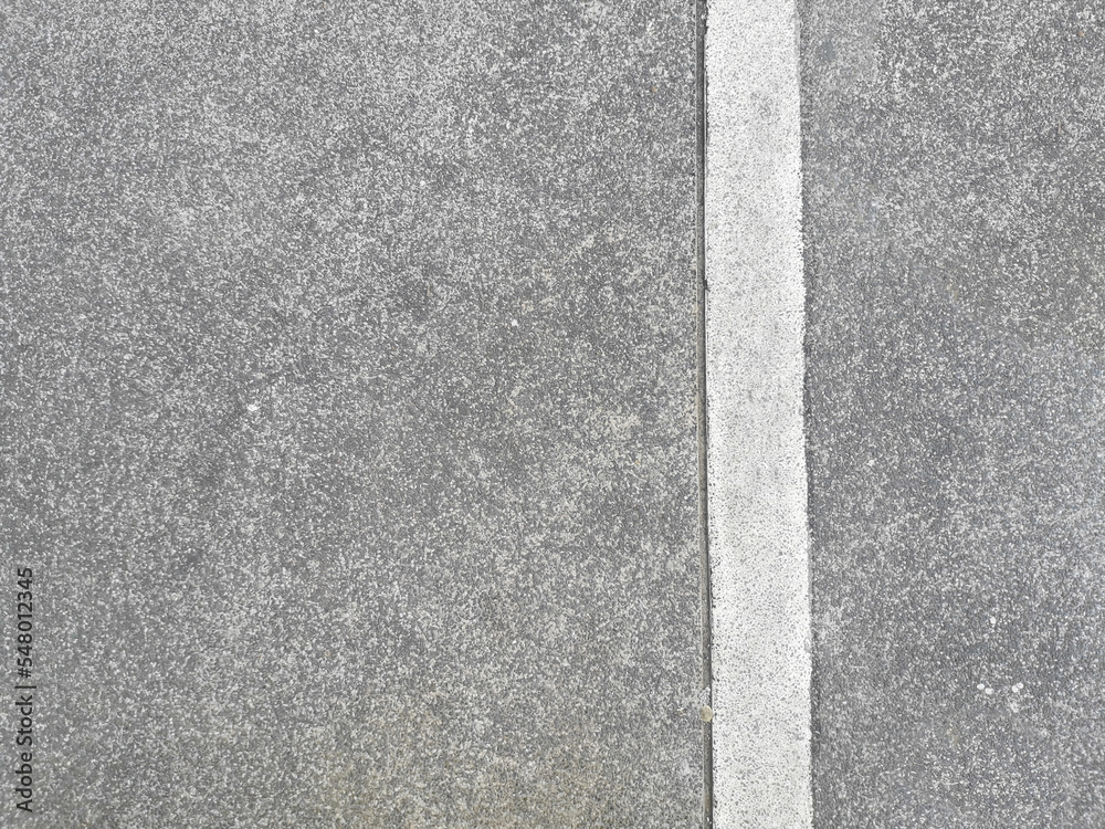 Fototapeta premium concrete road and white line