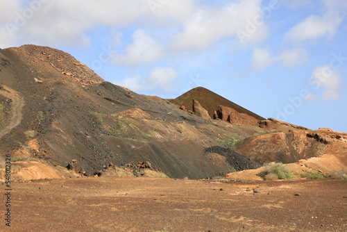 View on volcanes de Bayuyo to Fuerteventura 