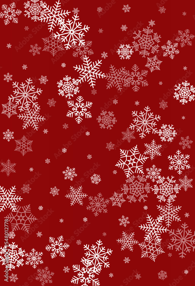 Gray Snowflake Vector Burgundy Background. Gray Snowflake Vector Burgundy Background.