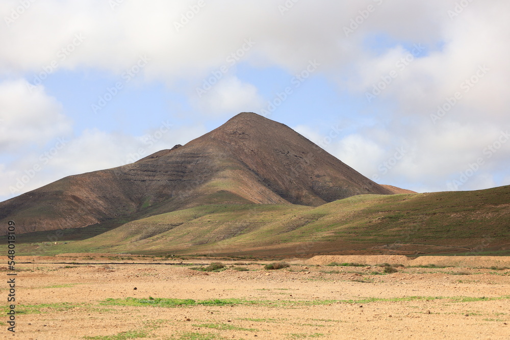 view on volcanes de Bayuyo to Fuerteventura
