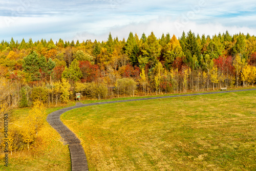 Herbstliche Erkundungstour durch die Rhön in der Nähe des Schwarzen Moors - Fladungen - Bayern