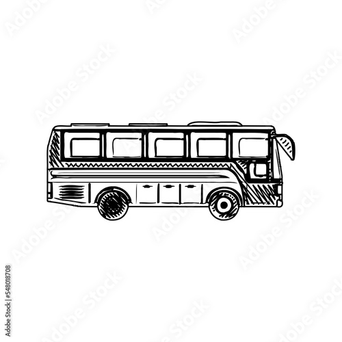 black and white bus drawing sketches for learning coloring and pamphlets