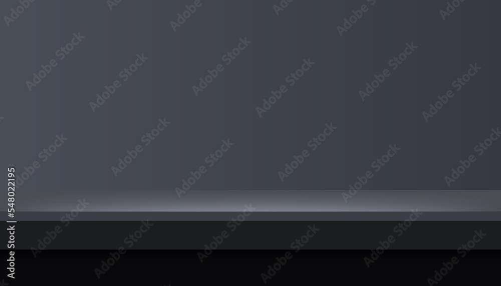 grey metal interior light backdrop empty studio with room floor 3D rendering showing product display black wide background grey metal interior light backdrop empty studio with room floor 3D rendering showing product display black wide background