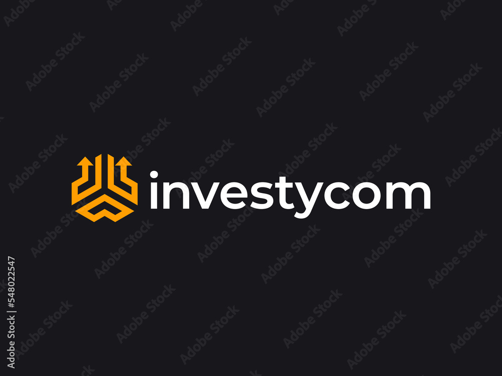Investment logo, Financial logo concept