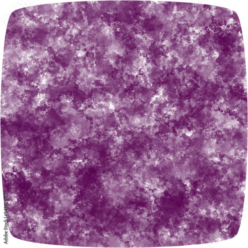 Fototapeta Naklejka Na Ścianę i Meble -  Purple watercolor rounded square 