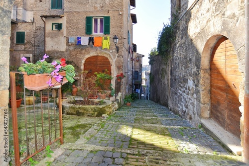 Photography The medieval town of Anagni, Italy.