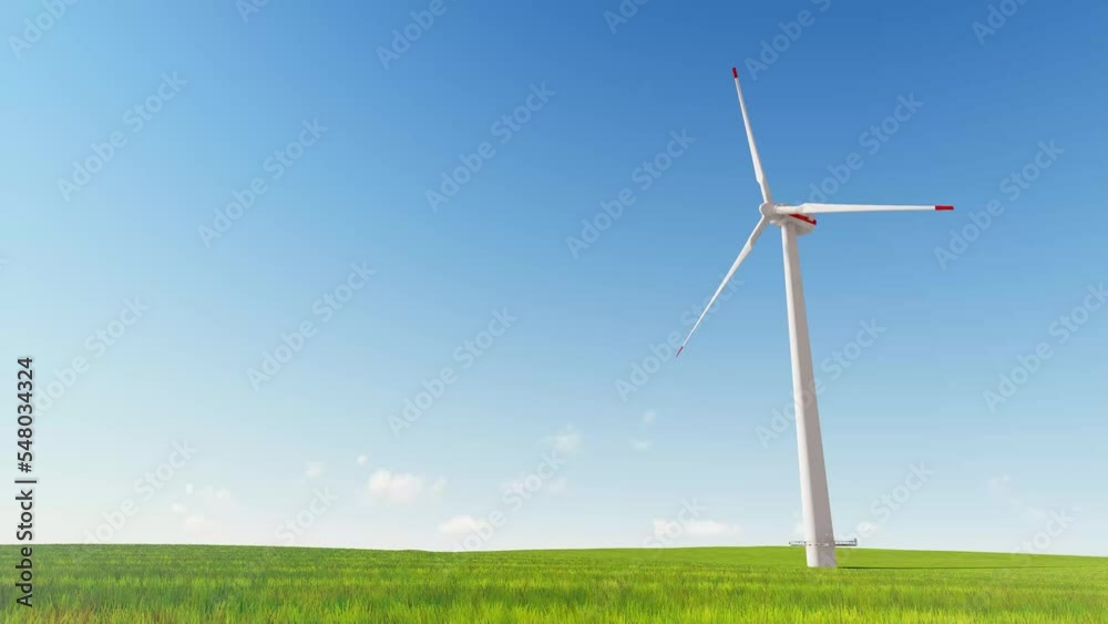 4K Ultra Hd. Panoramic view of wind farm or wind park, with high wind turbines for generation electricity. green energy concept. Windmills in the on a beautiful bright day. 4K Ultra Hd. Panoramic view of wind farm or wind park, with high wind turbines for generation electricity. green energy concept. Windmills in the on a beautiful bright day.