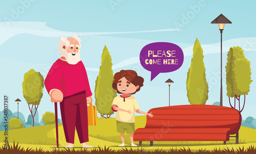 Well-Behaved Children Cartoon