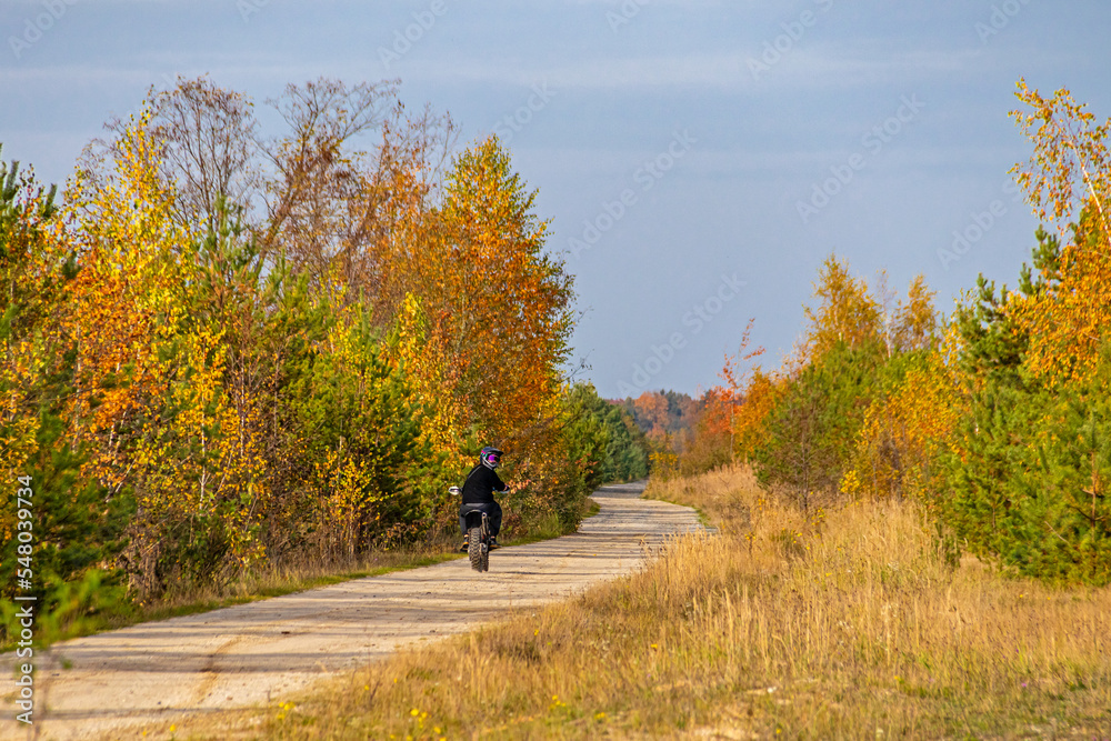 Obraz premium Radweg