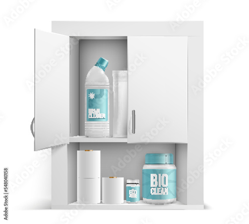 Realistic Cabinet Shelves