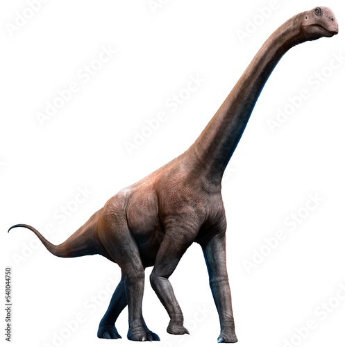 Brontomerus from the Cretaceous era 3D illustration 