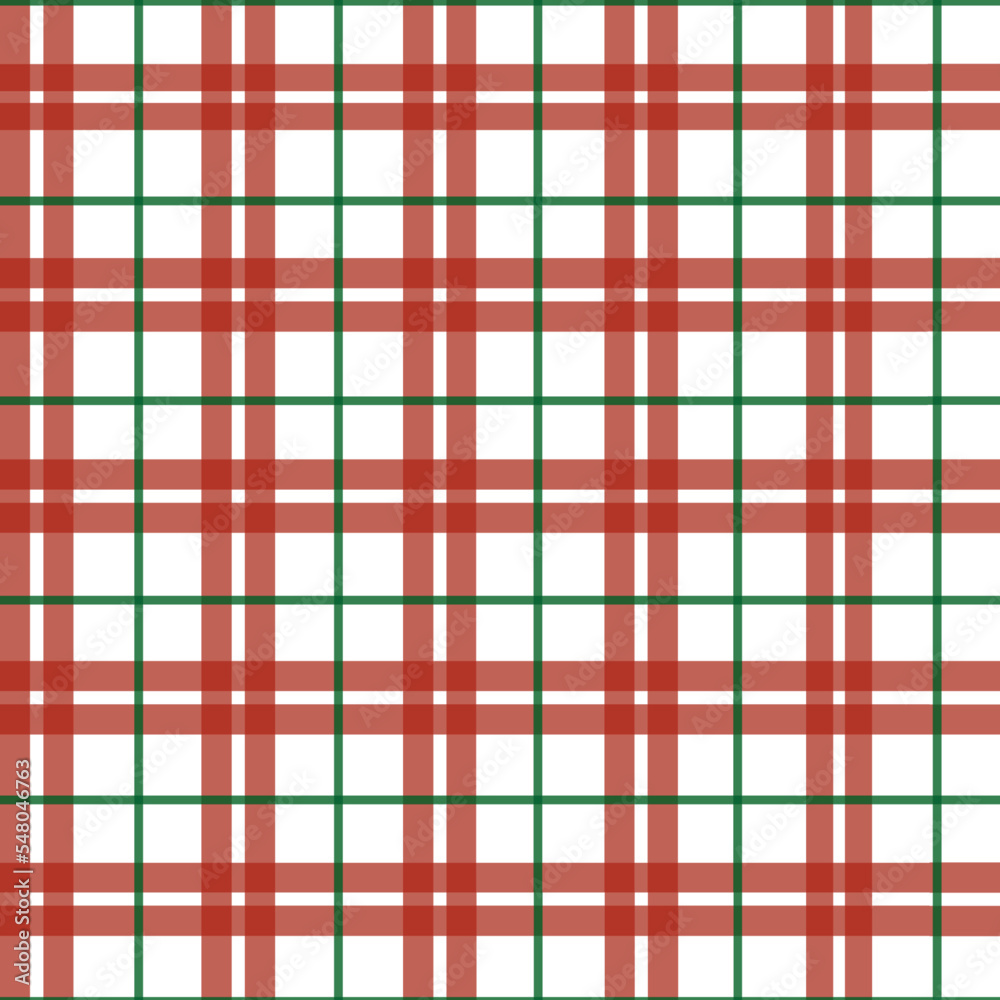 Obraz premium Seamless pattern of scottish tartan plaid, check fabric texture. Flat backdrop of striped textile print.