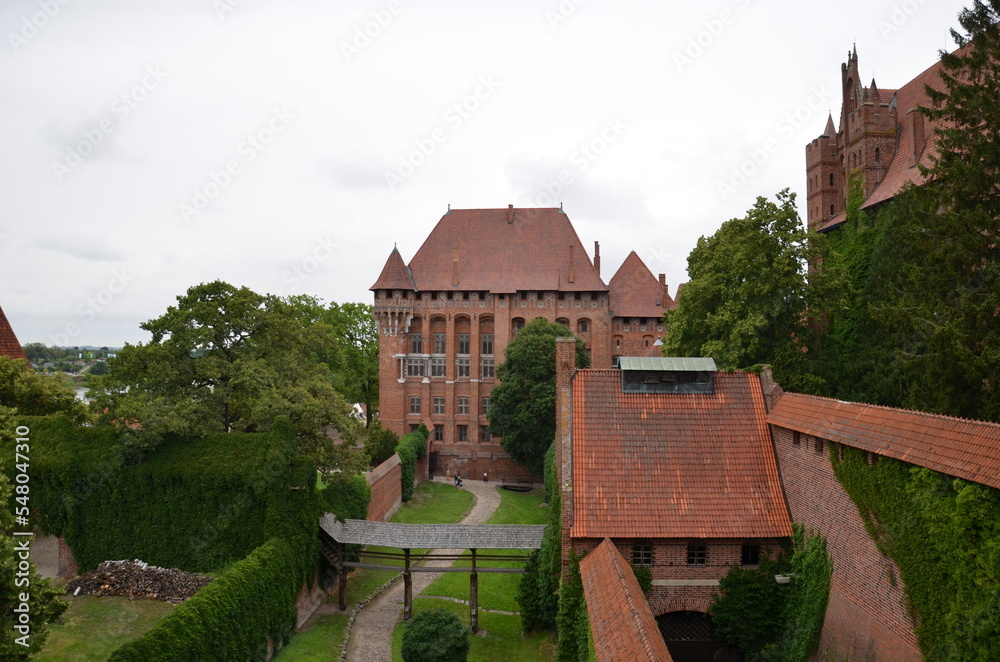 Castle of the Teutonic Order in Malbork.