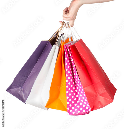 colorful shopping bags