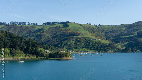 lake and mountains in New Zealand