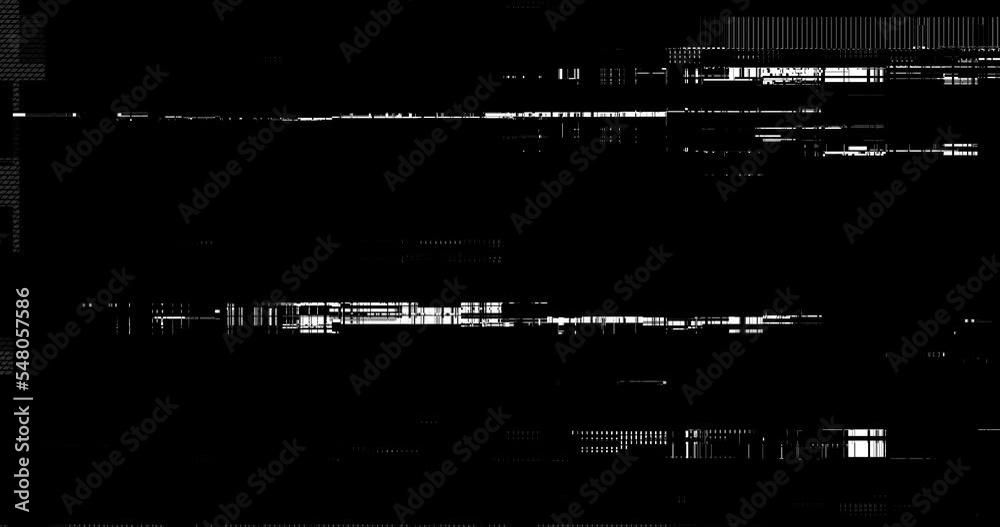 Glitch noise static television VFX pack. Visual video effects stripes background, tv screen noise glitch effect. Video background, transition effect for video editing, intro and logo reveals