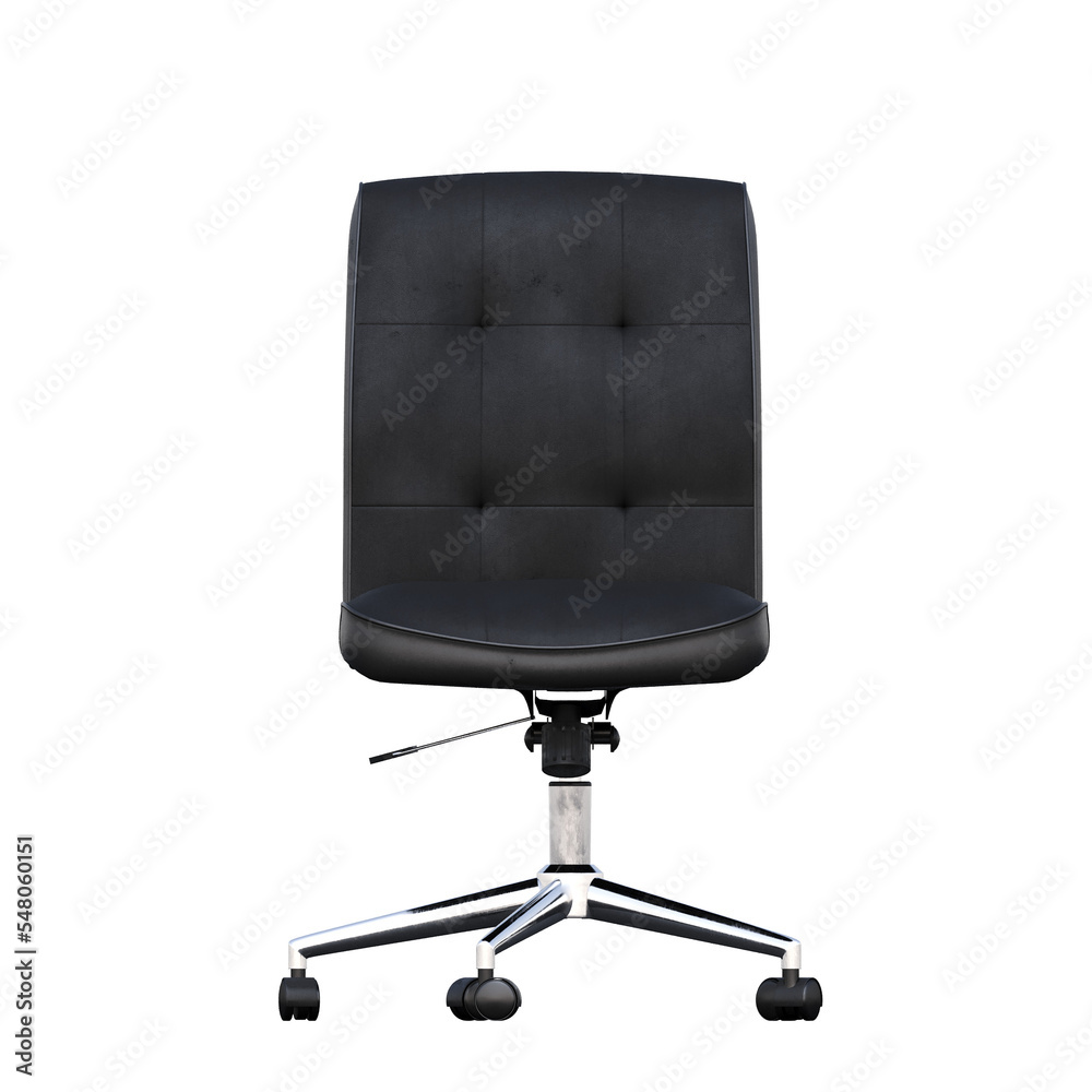 office chair isolate on a transparent background, interior furniture, 3D illustration, cg render office chair isolate on a transparent background, interior furniture, 3D illustration, cg render