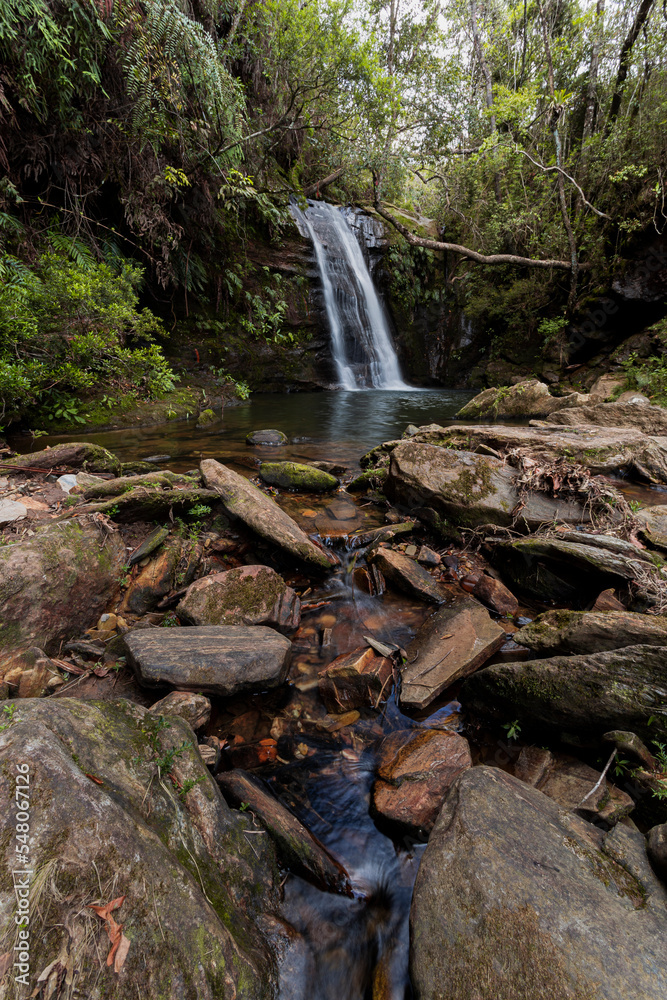 Obraz premium Luminárias, Minas Gerais, Brasil: Cachoeira da Jandira, 