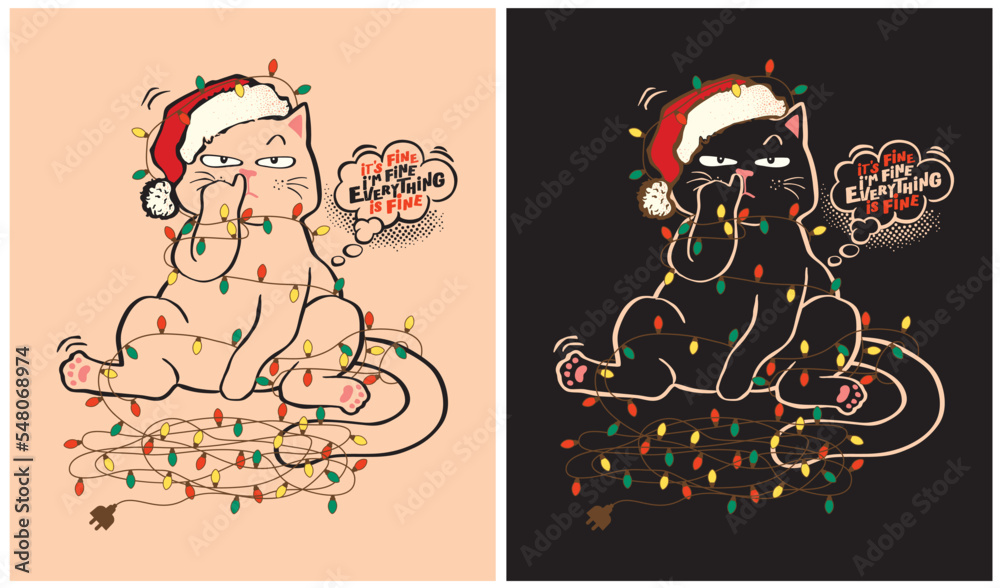Cat Lover - Christmas Lights
