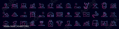 Deset nolan icon collections vector design