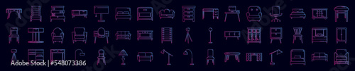 Household nolan icon collections vector design