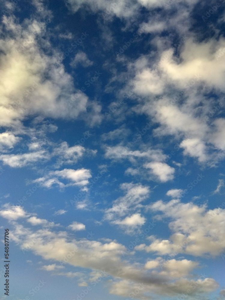 Obraz premium blue sky with clouds