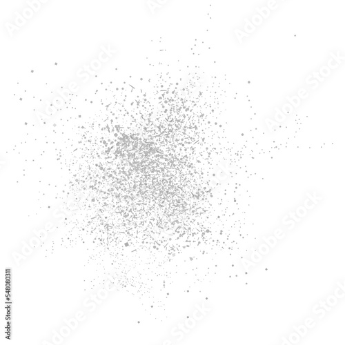 Confetti on white background. Luxury texture. Festive backdrop with glitters. Pattern for work. Print for polygraphy, posters, banners and textiles. Doodle for design. Black and white illustration