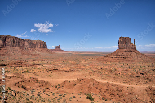 Scenic Views of Monument Valley