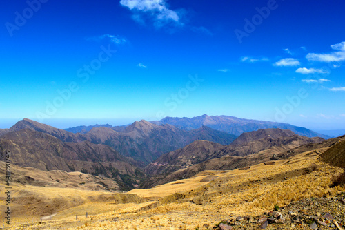 Cordillera de los Andes.