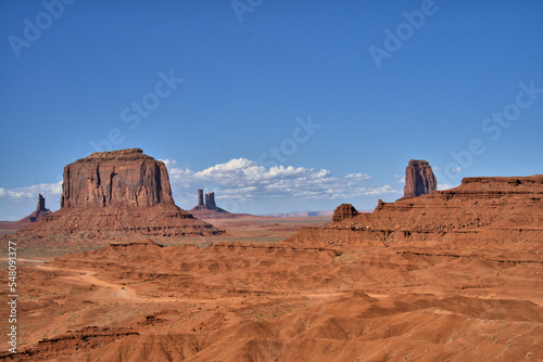 Scenic Views of Monument Valley