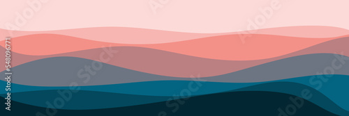 abstract wave pattern vector design illustration for wallpaper, backdrop, background, web banner, and design template