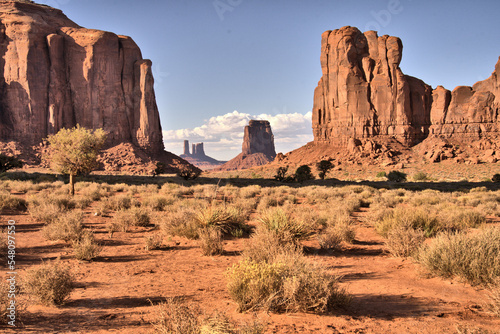 Scenic Landscape Views of Monument Valley