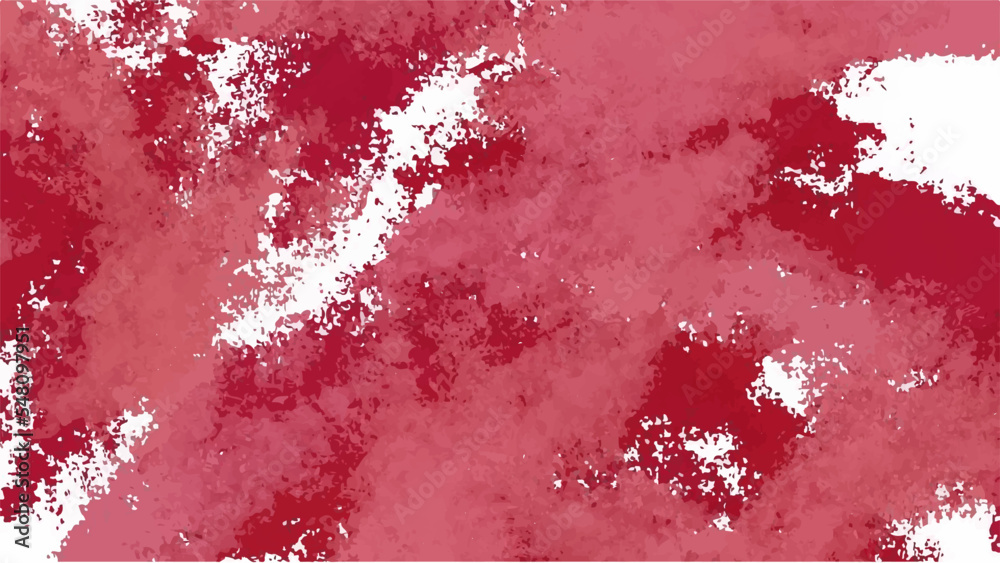 Naklejka premium Red watercolor background for textures backgrounds and web banners design