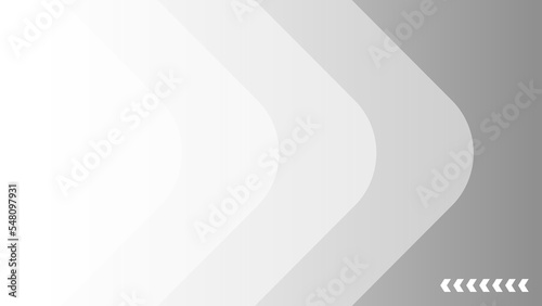 Wallpaper Mural Abstract white and gray gradient background.geometric modern design with copy space, vector Illustration. Torontodigital.ca