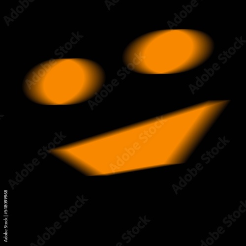 abstract orange background
