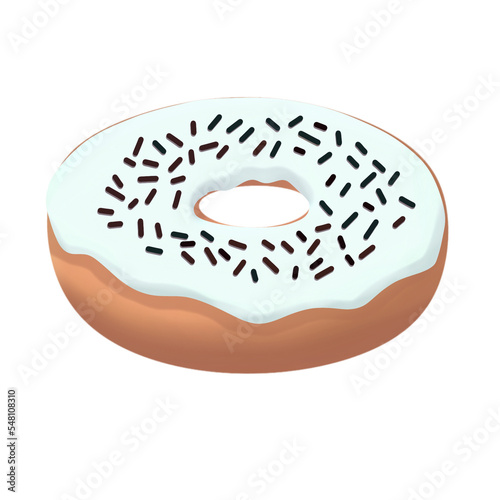 Fototapeta Naklejka Na Ścianę i Meble -  Donut Illustration