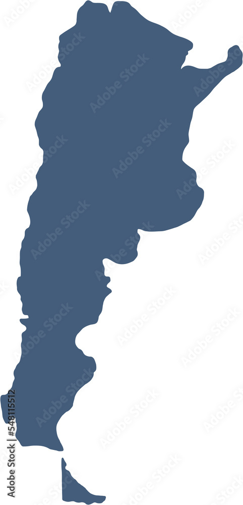 doodle freehand drawing of argentina map. doodle freehand drawing of argentina map.