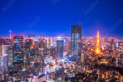 東京　六本木ヒルズからの夜景 photo