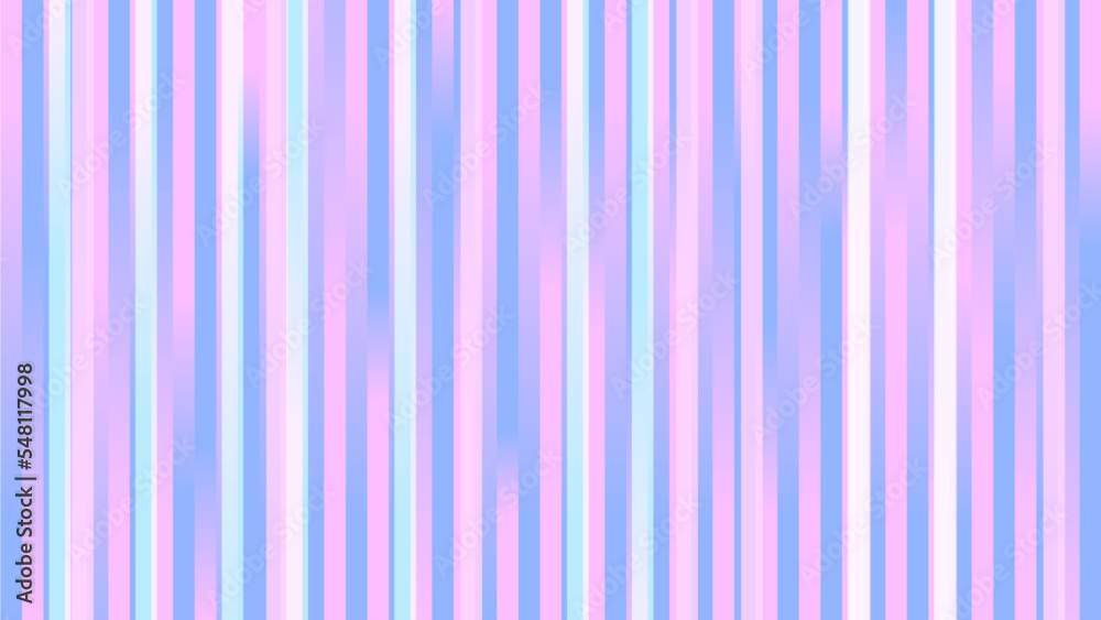 Abstract Gradient Lines with Glitched effect Background, Blue and pink Pastel Type