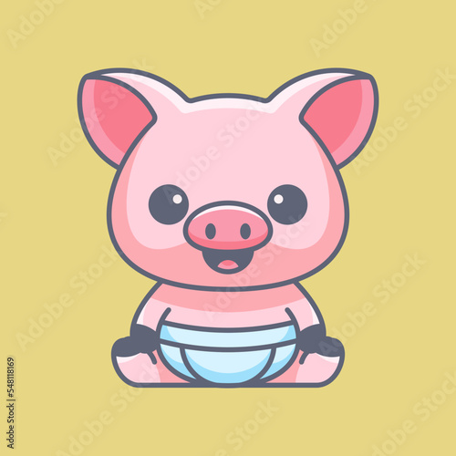 CUTE BABY PIG