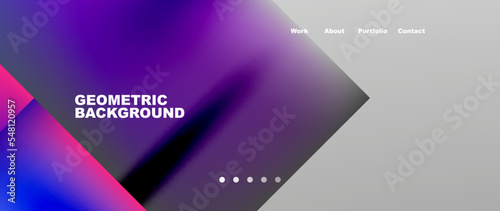 Overlapping circles abstract background template