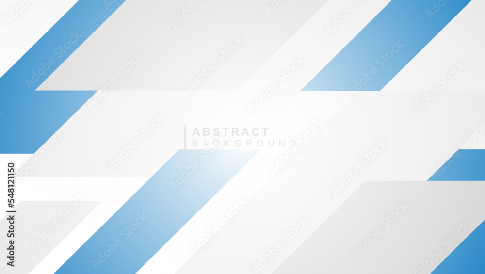 White background with blue diagonal lines